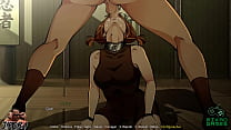 Naruto Shinobi Adult Game - Borutos erster Moegi-Blowjob
