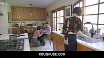 Roughuse - StepDaughter and StepMom Give StepDaddy Freeuse Access All the Time - AngelineRed, JessicaRyan