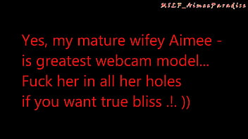 Always a hot wife for hire! Jerk off to my mature slut wife Aimee! ! She is the best! )) Long orgasm compilation!