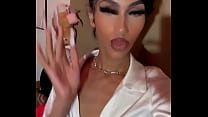 Horny Teen Shemale Crossdressing With Makeup