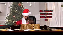 Especial de Navidad Papá Noel negro se folla a un nuevo elfo en su oficina