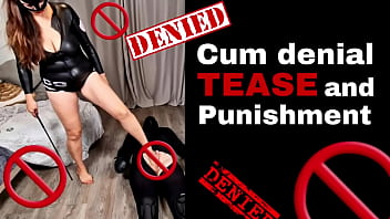 Tease and Denial Cum Femdom FLR Domme Sub Training Zero Miss Raven Male Humiliation Chastity Spanking Bondage BDSM