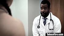 College girl anal fucked in black doctor's office