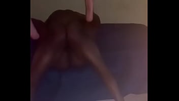 Black pussy fucked hard and creampied