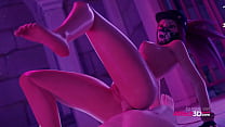 Горячие крошки занимаются анальным сексом в непристойной 3D анимации от The Count