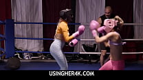 UsingHer4K  -   Freeuse With Coach In The Ring