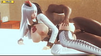 Hentai 3D (HS11) - 美容ホテルの受付係と性交する