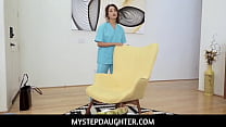 MyStepDaughter  -  Stepdaughter Loves Sucking Her stepdaddy's Testicals | Isabella Nice