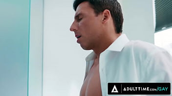 ADULT TIME - Sex Addict Des Irez is Caught by DILF Alpha Wolfe While Wanking! HIS ASS GOT DESTROYED!