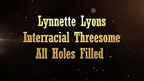 Lynnette Lyons Interracial Threesome