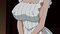 Calda cameriera tettona che allatta al seno il suo capo - Hentai senza censura