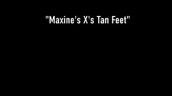 ¡Las escenas de los pies de Maxine X te agotarás tan jodidamente duro y rápido!