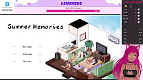 VTuber LewdNeko joga Summer Memories Parte 1