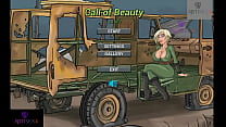 美しさのポルノゲームの呼び出し WW2 のふしだらな女兵士の 3D ヘンタイ トランスセクシャル