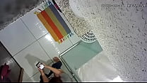 Brazillian white girl pees after sex with Asian BF