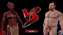 Ethan contre Amanda II (Nu Fighter 3D)