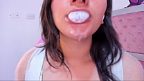 saliva in mouth jasmin white2 chaturbate