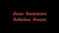 Sabrina Sweet Has Been Waiting To Eat Out June Summers