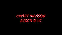 Ayden Blue Masturbates While Watching Candy Manson Fuck Her Husband