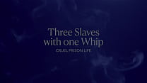 Dominatrix Mistress April - Three slaves with One Whip