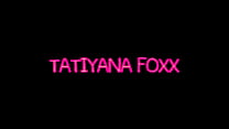 Tattooed Black Hottie Tatiyana Fox Gives An Interracial Blowjob And Handjob