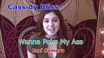 Cassidy Bliss Quer Cutucar Minha Bunda 2ª câmera