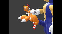 Sonic using Tailsko Doll