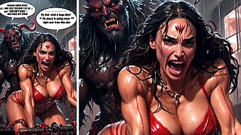 Adult Comic : Virgin Nuns from the Monastery of Silent Lust / Comic / Toons / Sexy Brunette Gets Into A Mysterious Monastery where a monster with a huge dick lives