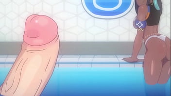 Ebony Pokemon Trainer baisée très fort anal - Animation non censurée