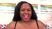 Ebony Fatty Olivia Leigh Oils Herself up Then Tests Some Toys