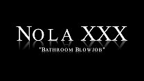 Nola XXX - Boquete de banheiro (@WangWorldHD)