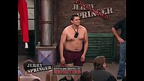 What is the name of the blonde? Jerry springer