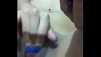 Spanish girl rubbing her pussy