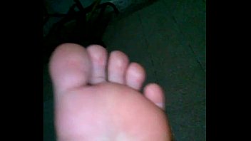 Maria Gabriele's little feet.