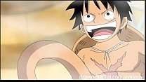 One Piece Hentai - Luffy aquece Nami